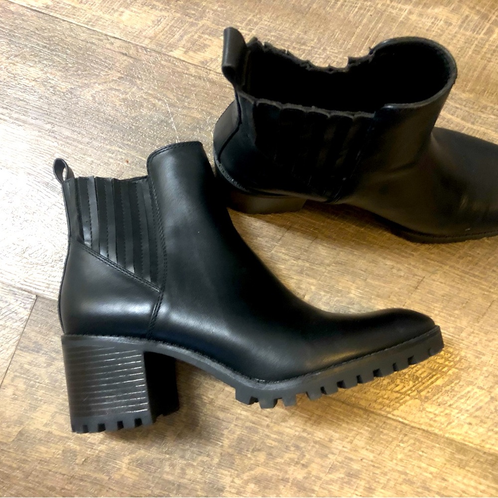 Zara lug boots.